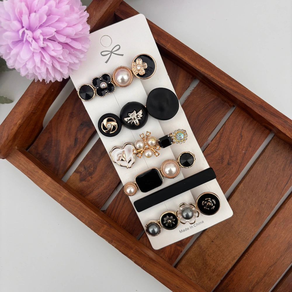 Midnight Muse Clip Set – Pack of 6