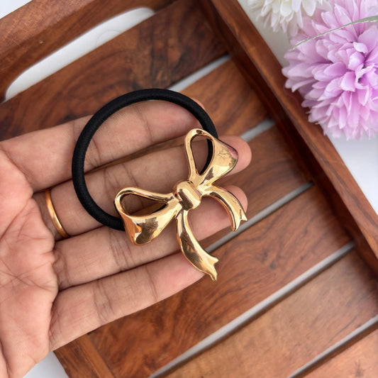 Gilded Ribbon Pony Cuff