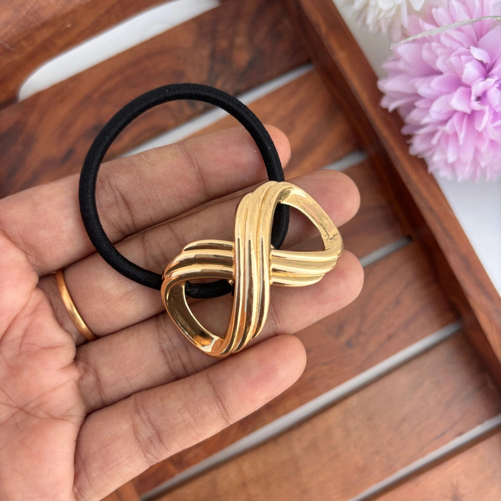 Golden Infinity Pony Cuff