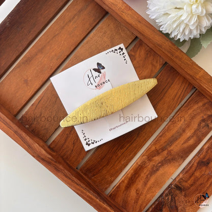 Veloura Luxe Barrette – Signature Metallic Collection