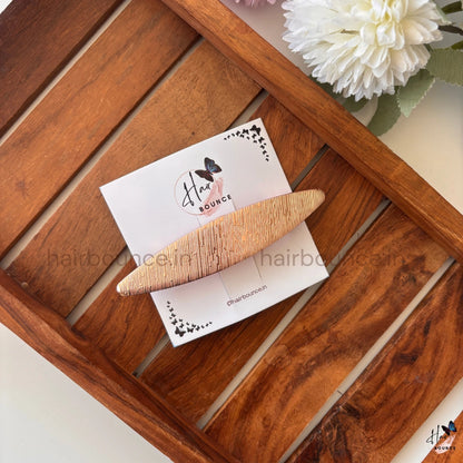 Veloura Luxe Barrette – Signature Metallic Collection